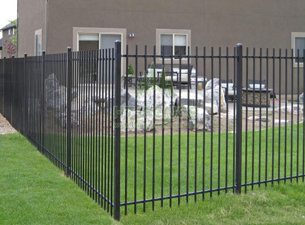 Steel fence