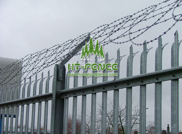 high security palisade fence