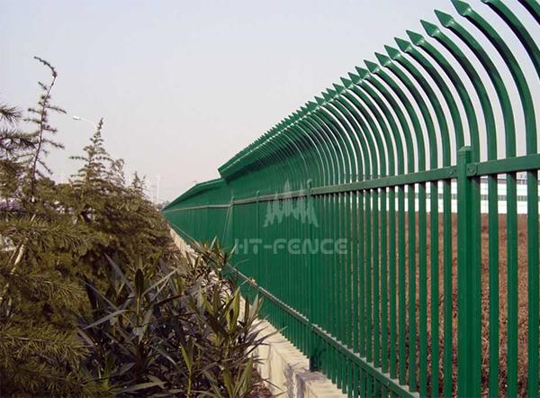 Bent Top Fence