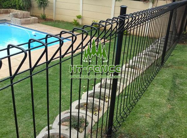 BRC Fence & Roll Top mesh fence