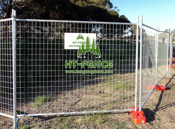 Temporary fence for Australia