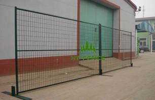 The installation of temporary fence for Canada is simple